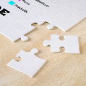 Mentale firewall binnenin (anatomisch brein) legpuzzel (Zijkant)