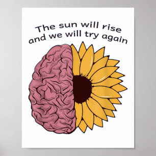 Mentale gezondheid bewustzijn _1 poster