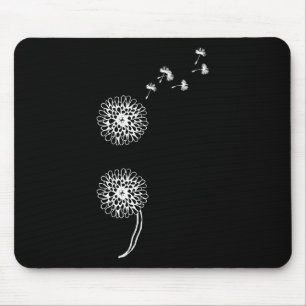 Mentale gezondheid bewustzijn Semicolon Project ze Muismat
