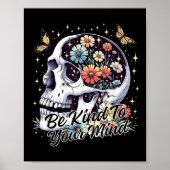 Mentale gezondheid bewustzijn zijn vriendelijk voo poster (Voorkant)