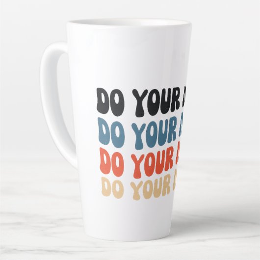 Mentale Gezondheid Doe Je Notities Grappig Mentale Latte Mok (Linkerhoek)