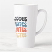 Mentale Gezondheid Doe Je Notities Grappig Mentale Latte Mok (Rechts)