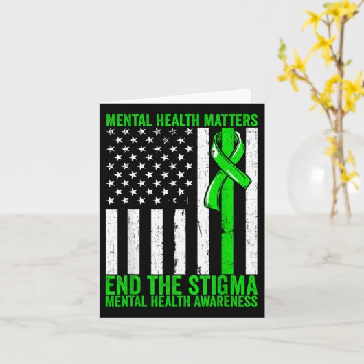 Mentale gezondheid Geestelijke gezondheid Bewustzi Kaart (Gele Bloem)