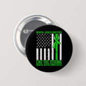 Mentale gezondheid Geestelijke gezondheid Bewustzi Ronde Button 5,7 Cm (Voorkant /achterkant)