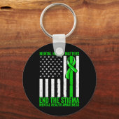 Mentale gezondheid Geestelijke gezondheid Bewustzi Sleutelhanger (Voorkant)