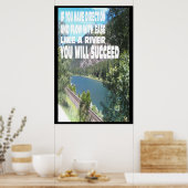 Mentale gezondheid is belangrijk. poster (Keuken)