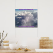 Mentale gezondheid is belangrijk. poster (Keuken)