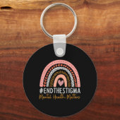 Mentale gezondheid maakt een einde aan het stigma sleutelhanger (Voorkant)