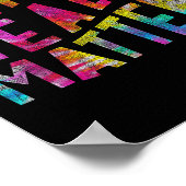 Mentale Gezondheid S Tie Dye Mentale Gezondheidsbe Poster (Hoek)