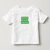 Mentale gezondheid – Verspreid bewustzijn Kinder Shirts (Voorkant)