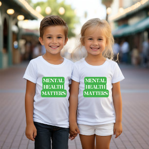 Mentale gezondheid – Verspreid bewustzijn Kinder Shirts