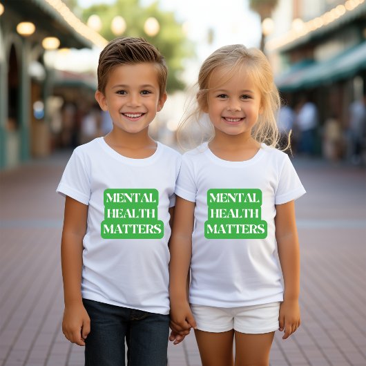 Mentale gezondheid – Verspreid bewustzijn Kinder Shirts