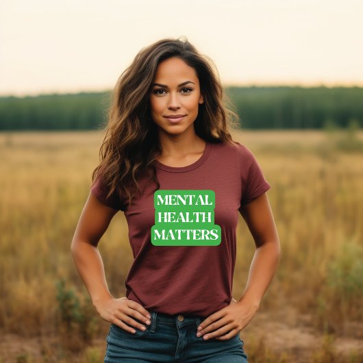 Mentale gezondheid – Verspreid bewustzijn T-shirt