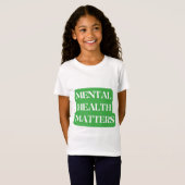 Mentale gezondheid – Verspreid bewustzijn T-shirt (Voorkant volledig)