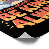 Mentale gezondheid ziekte bewustzijn maand depress poster (Hoek)