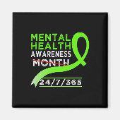 Mentale gezondheidsbewustmakingsmaand mei vecht te magneet (Voorkant)