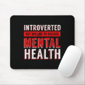 Mentale Gezondheidsbewustzijn Depressie Muismat (Met muis)