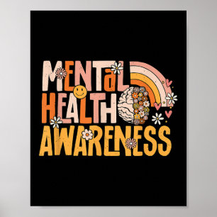 Mentale Gezondheidsbewustzijn Geestelijke Gezondhe Poster