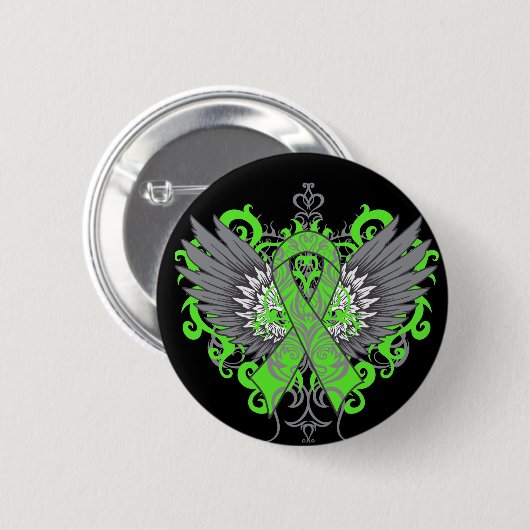 Mentale gezondheidsvoorlichting Koelwings Ronde Button 5,7 Cm (Voorkant /achterkant)