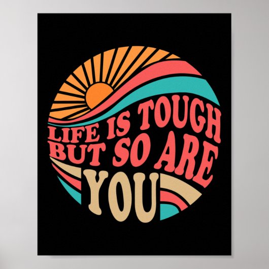 Mentale gezondheidsvoorlichting Maand leven is har Poster (Voorkant)