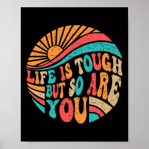 Mentale gezondheidsvoorlichting Maand leven is har Poster