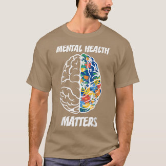 Mentale gezondheidsvoorlichting Mentale gezondheid T-shirt