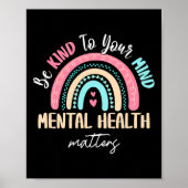 Mentale gezondheidsvoorlichting poster (Voorkant)