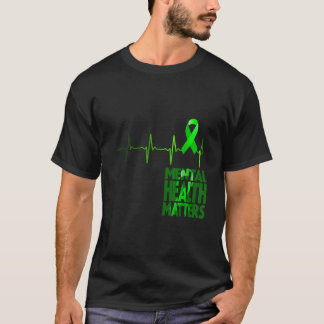 Mentale gezondheidsvoorlichting Ribbon T-shirt