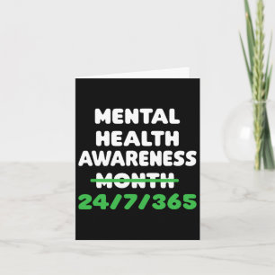 Mentale gezondheidsvoorlichting ter voorkoming van kaart