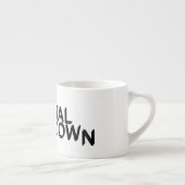 Mentale Ineenstorting Snel Reset Espresso Kopje Kop (Rechts)