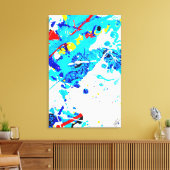 Mentale metamorfose canvas afdruk (Insitu (Woonkamer))