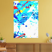 Mentale metamorfose canvas afdruk (Insitu (Woonkamer))