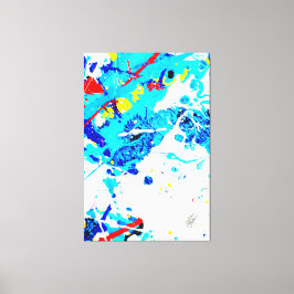 Mentale metamorfose canvas afdruk