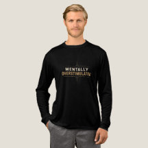 Mentale Overstimulatie Vintage Typografie