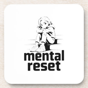 Mentale Reset – Stille Reflectie Editie Bier Onderzetter