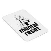 Mentale Reset – Stille Reflectie Editie Magneet (Rechterzijde)