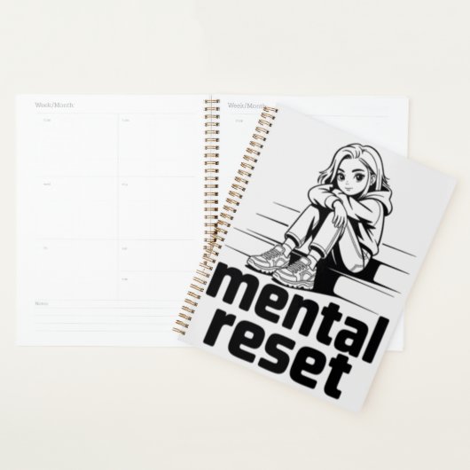 Mentale Reset – Stille Reflectie Editie Planner (Display)