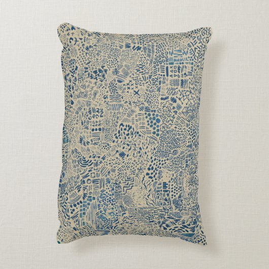 Mentale ruis V01 Accent Kussen (Achterkant (Verticaal))