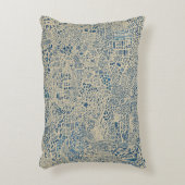 Mentale ruis V01 Accent Kussen (Voorkant(Verticaal))