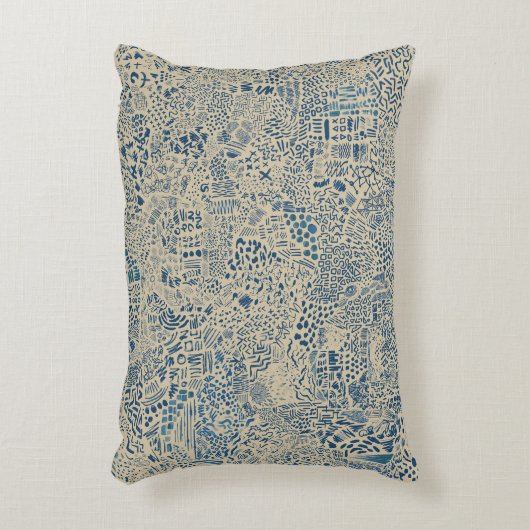 Mentale ruis V01 Accent Kussen (Voorkant(Verticaal))