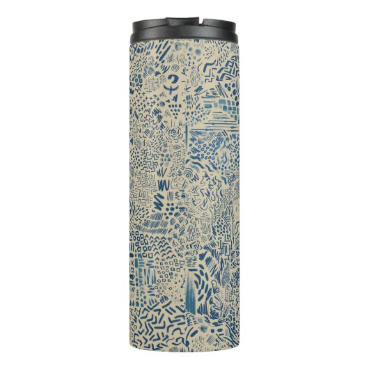 Mentale ruis V01 Thermosbeker (Achterkant)