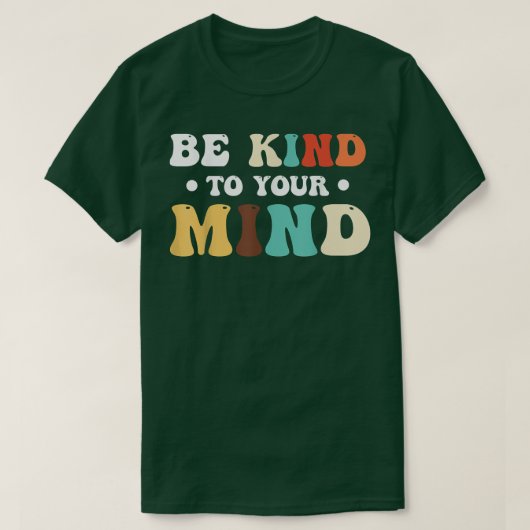 Mentale sensibilisering voor de geestelijke gezond t-shirt (Design voorkant)