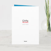 Mentale Therapie Bedankt Marmers Kaart (Achterkant)