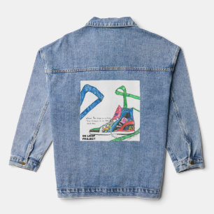 Mentale ziekte denim jacket