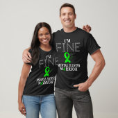 Mentale ziekte krijger Im Fine T-shirt (Unisex)