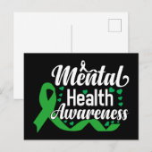 Mentalgezondheidmaand Briefkaart (Voorkant / Achterkant)