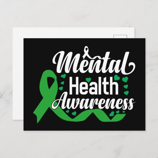 Mentalgezondheidmaand Briefkaart (Voorkant / Achterkant)