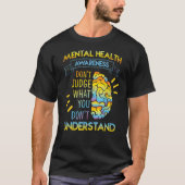 Mentalgezondheidmaand | Kies om te leven T-shirt (Voorkant)