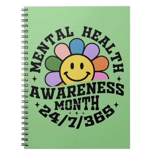 Mentalgezondheidmaand Notitieboek (Voorkant)