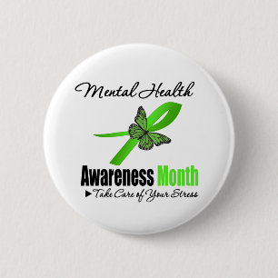Mentalgezondheidmaand Ronde Button 5,7 Cm